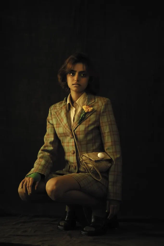 Yellow Dolly Brooch Pin